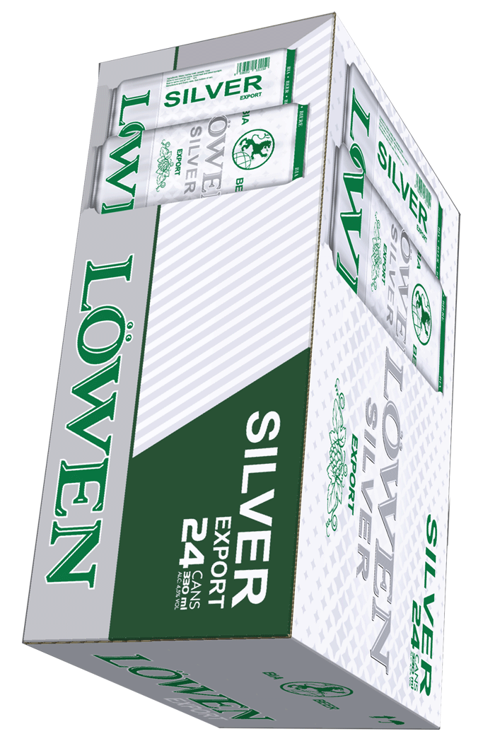 Bia Löwen Silver export Thùng 24 Lon (330ml standard)