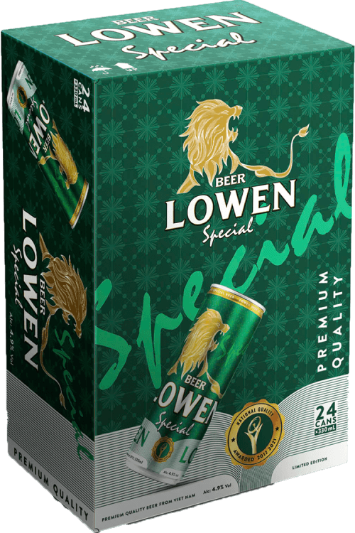Bia Lowen Special Thùng 24 Lon 330ml sleek
