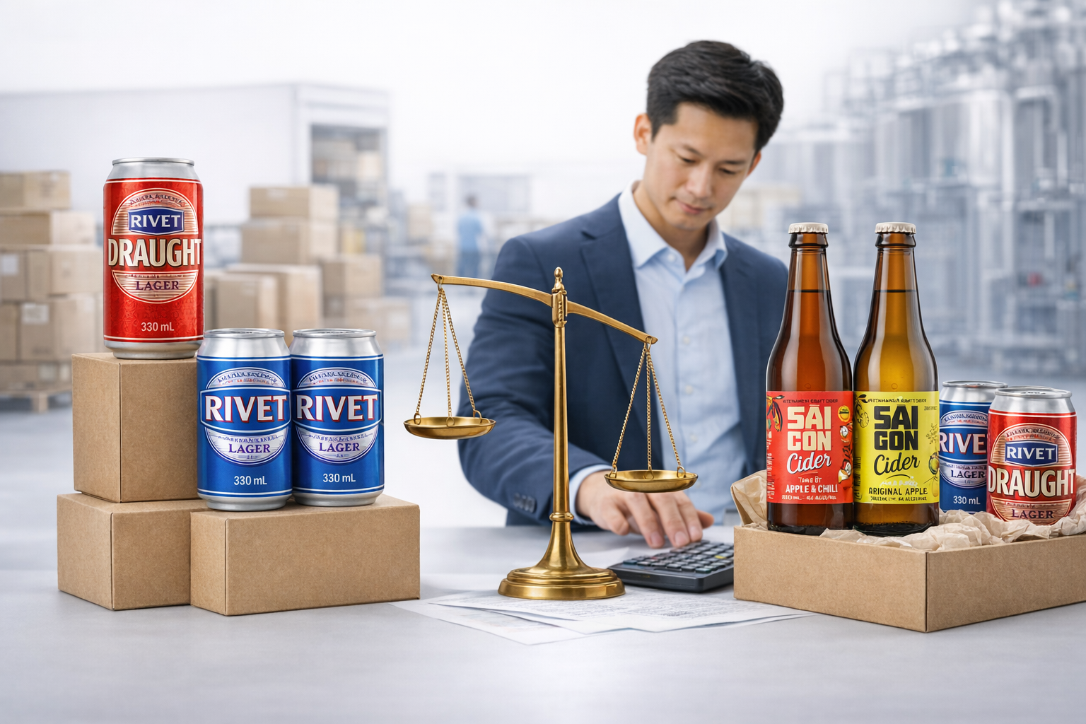 So sánh chi phí gia công bia và bia nhập khẩu: Lựa chọn nào tối ưu cho doanh nghiệp?