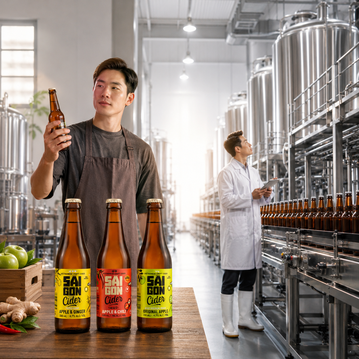 Gia công bia giúp thương hiệu nhỏ cạnh tranh với “ông lớn” như thế nào?
