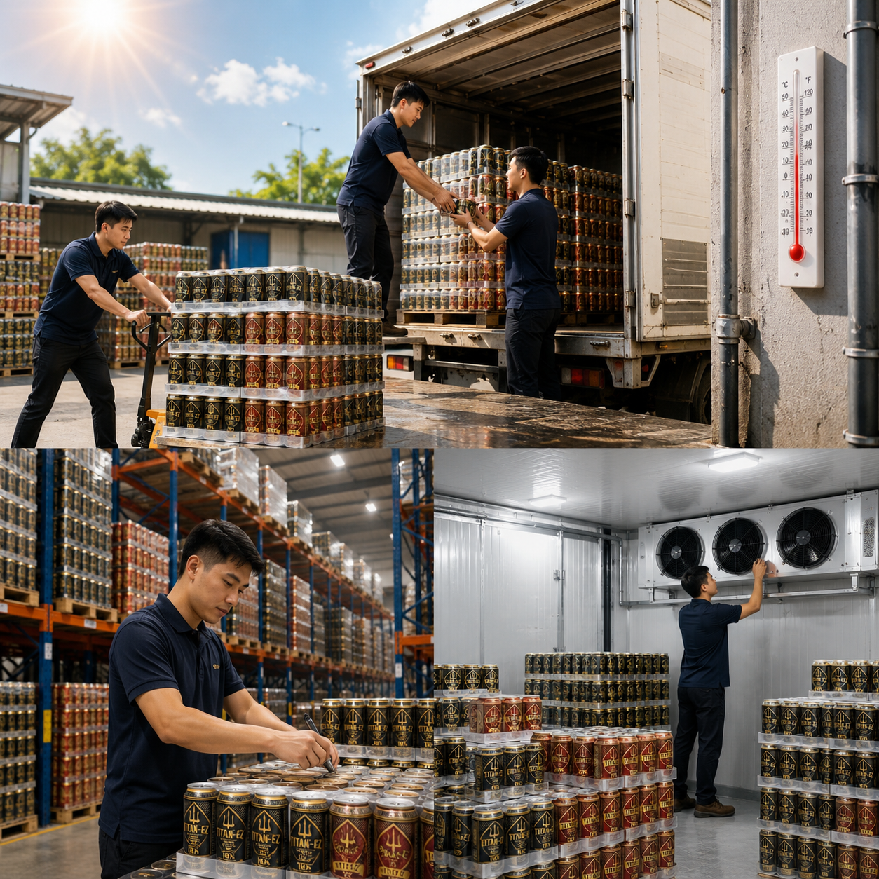 Logistics và lưu kho bia trong mùa hè cần chú ý gì?