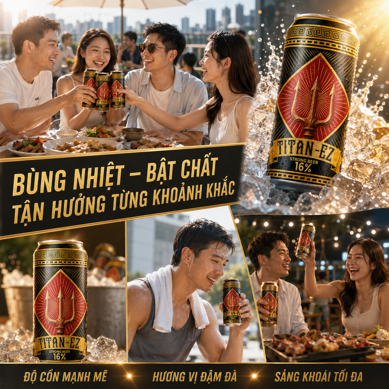 Marketing thương hiệu bia riêng trong mùa cao điểm