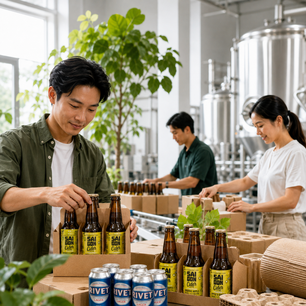Bao bì thân thiện môi trường trong ngành bia: Xu hướng tất yếu hay lợi thế cạnh tranh?