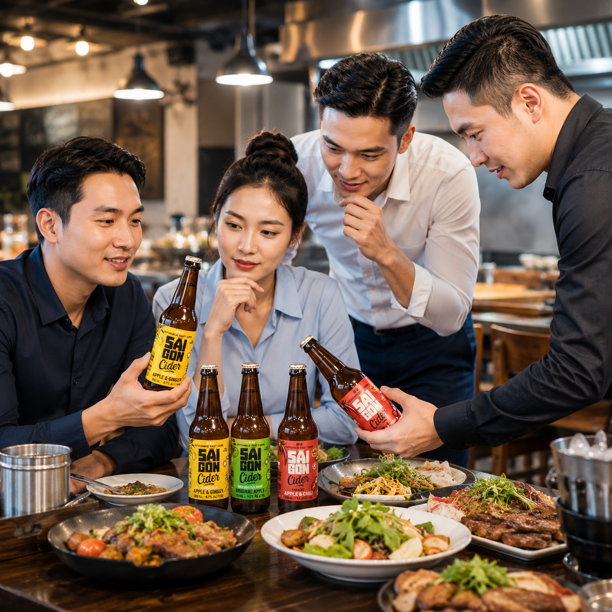 Bia OEM cho nhà hàng – quán nhậu cần lưu ý gì?