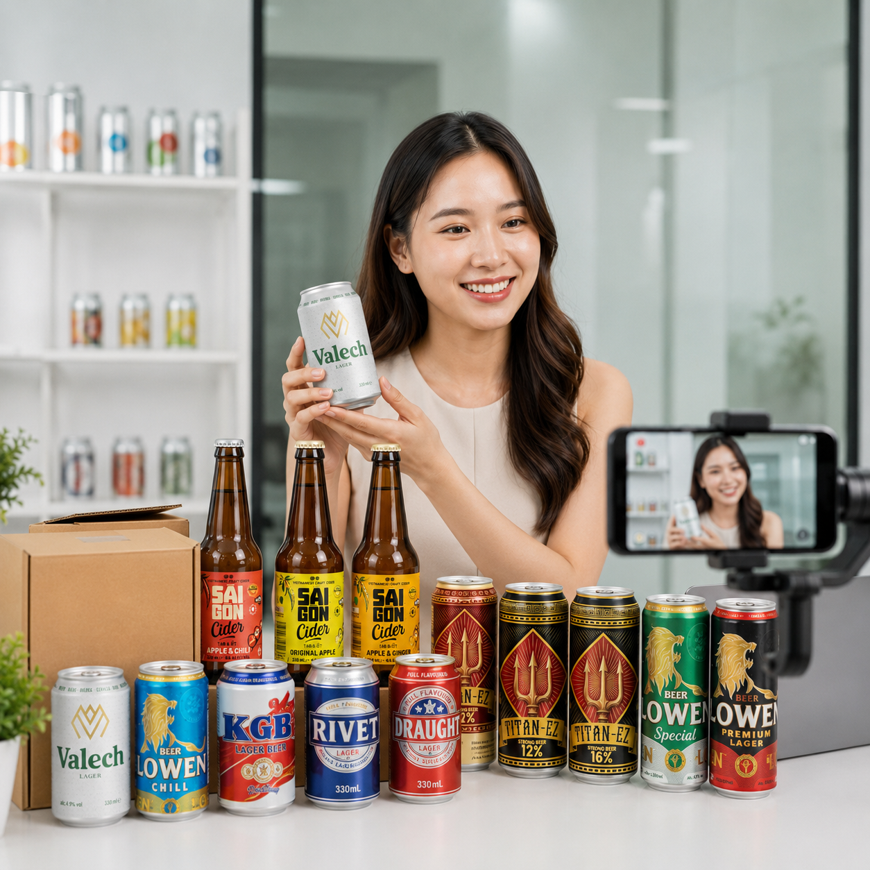 Quảng bá bia OEM trên nền tảng số sao cho hiệu quả?