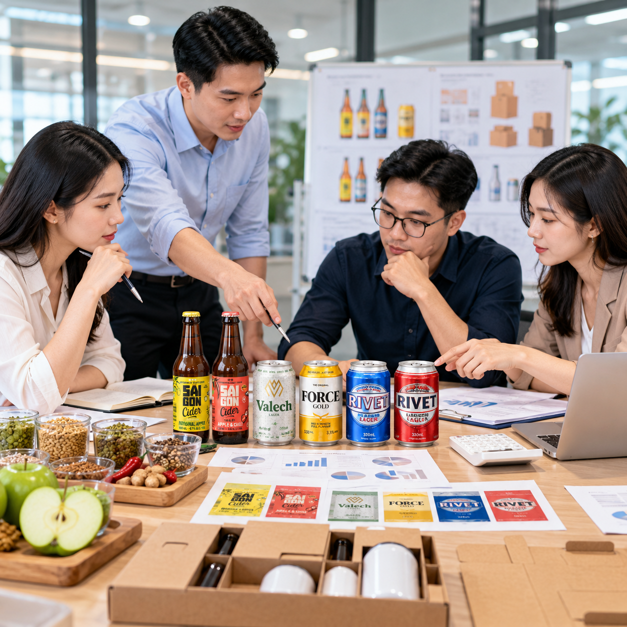 MOQ ảnh hưởng như thế nào đến ngân sách phát triển thương hiệu bia riêng?