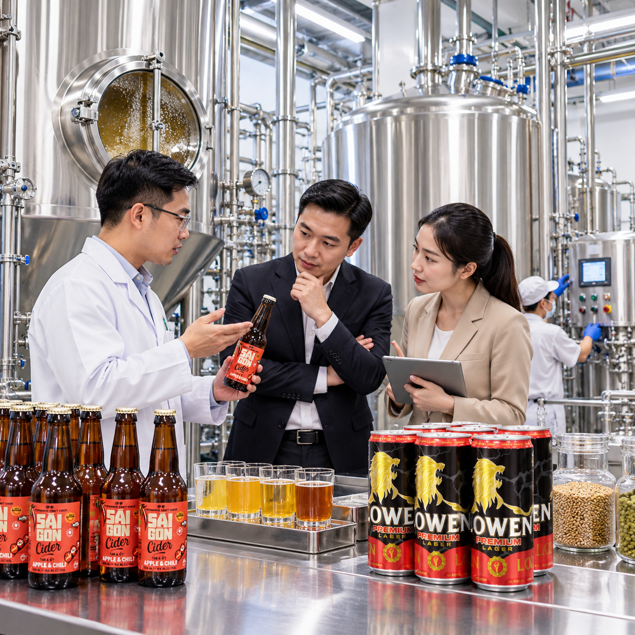 Những tiêu chuẩn chất lượng cần có khi lựa chọn nhà máy OEM bia
